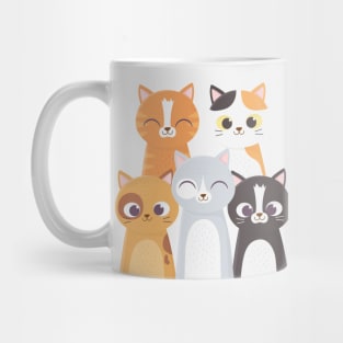 Cat Friends Mug